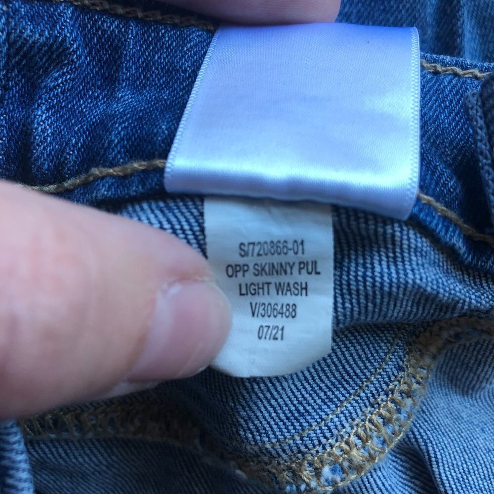 Old Navy Kids Pull On Skinny Jeans Size Large (10-12) - Picture 8 of 11